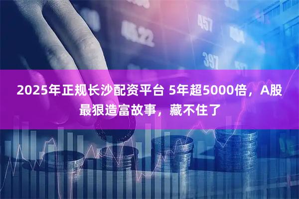 2025年正规长沙配资平台 5年超5000倍,A股最狠造富故事,藏不住了