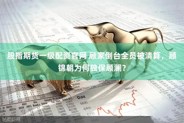 股指期货一级配资官网 顾家倒台全员被清算，顾锦朝为何独保顾澜？